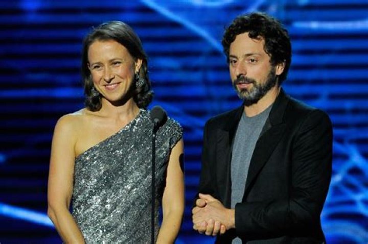 Sergey brin with Anne